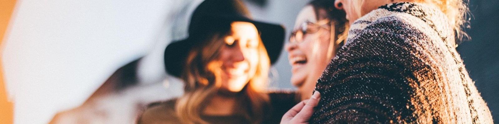 People laughing